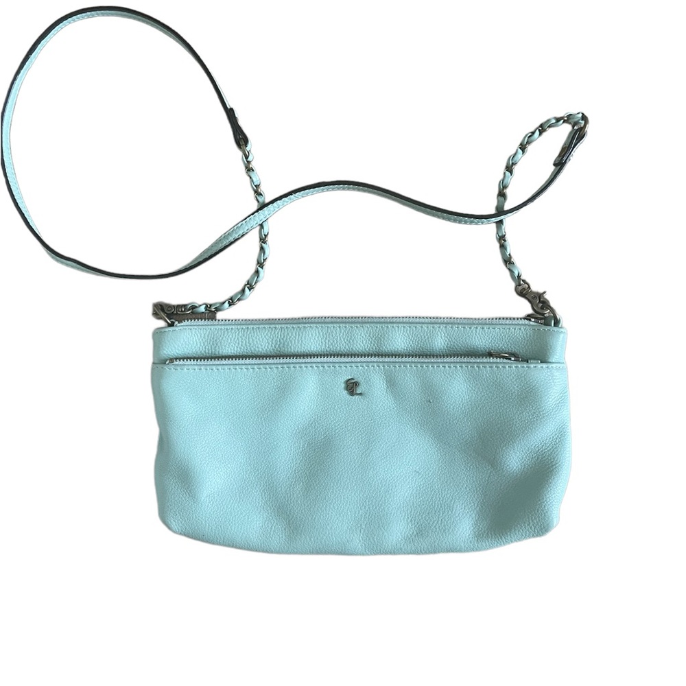 Elliott Lucca crossbody bag Turquoise gold hardware